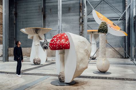 funghi di prada|I funghi giganti di Carsten Höller .